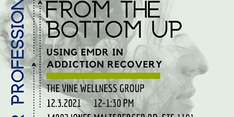 From The Bottom Up: Using EMDR to Address Addictions  (Lunch included) primary image