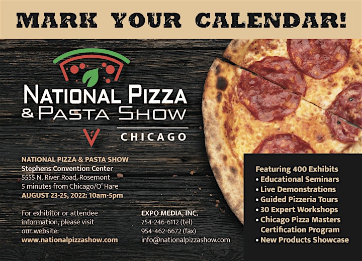 NATIONAL PIZZA  SHOW image