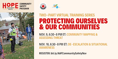Two-Part Virtual Training Series: Protecting Ourselves & Our Communities