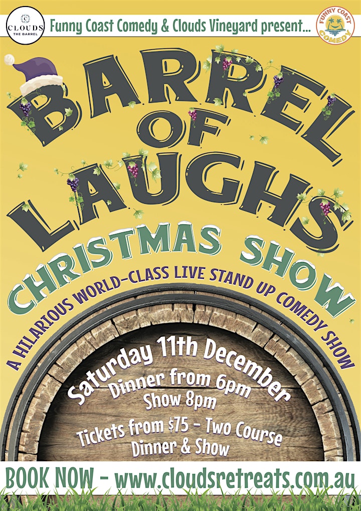 
		Barrel of Laughs - Christmas Show image
