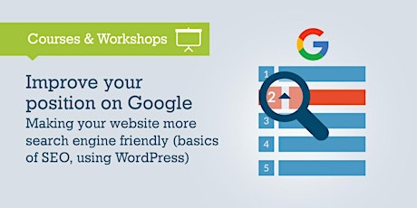 Improve your position on Google Course - 2 Evenings primary image