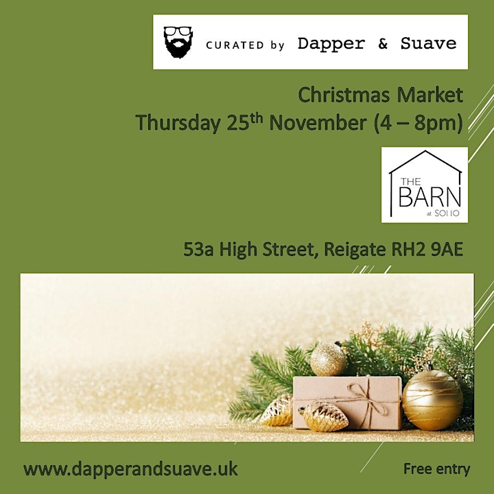 
		Curated by Dapper & Suave - Barn At Sollo Christmas Market image
