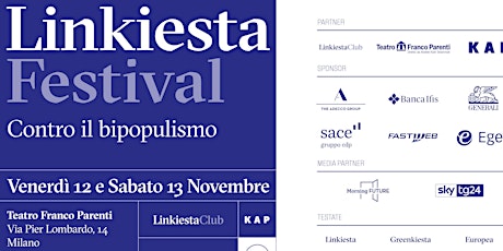 Hauptbild für Linkiesta Festival | Contro il bipopulismo