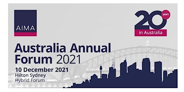 [Virtual Ticket] AIMA Australia  Annual Forum 2021
