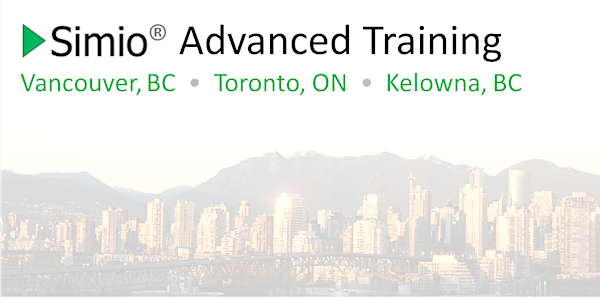 Simio Advanced Training in Vancouver, BC