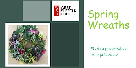 Floristry workshop -  Spring Wreaths tickets