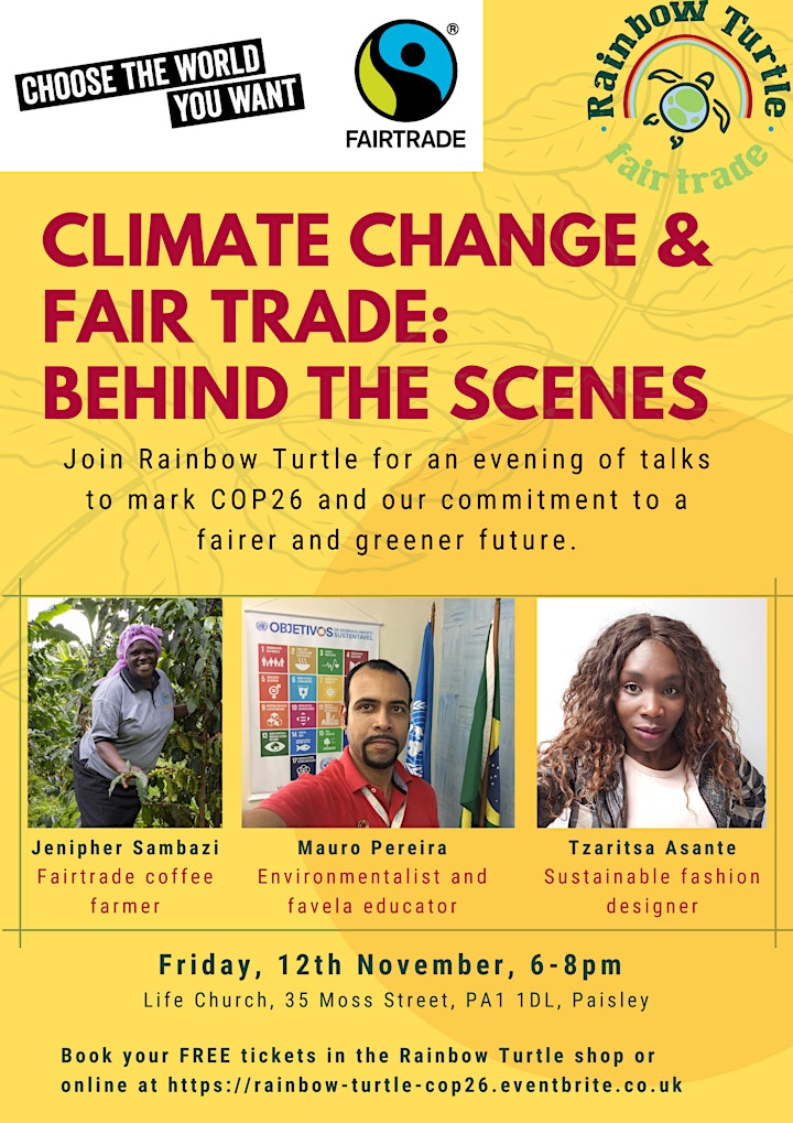 
		Climate Crisis & Fair Trade: Behind the scenes image
