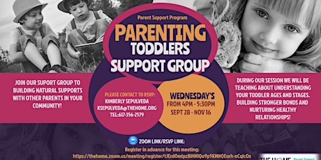 Parenting Toddlers Support Group tickets