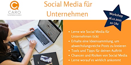 Social Media für Unternehmen (Online-Workshop!)