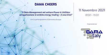 Immagine principale di DAMA Cheers - Il Data Management nel settore power & utilities 