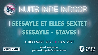 Primaire afbeelding van Les Nuits Indé Indoor 2021 @ L'AN VERT