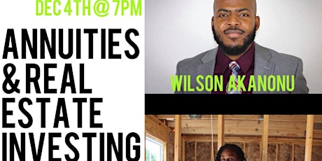 Annuities & Real Estate Investing ::  With Young Urban Professionals primary image