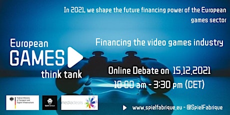 European Games Think Tank - Debate on financing the industry