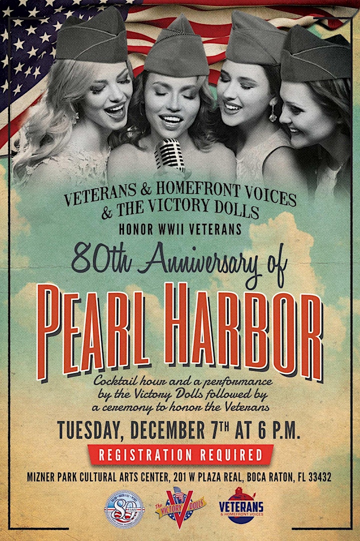 Pearl Harbor 80th Anniversary "Fan" club to greet our oldest Veterans image