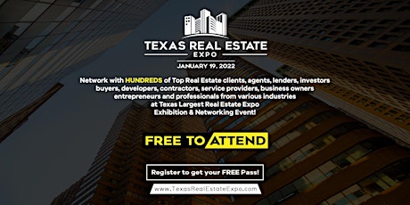 Texas Real Estate Expo 2022 tickets