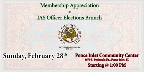 Membership Appreciation & Officer Elections Brunch primary image