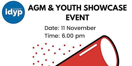 IDYP AGM- Youth Showcase primary image