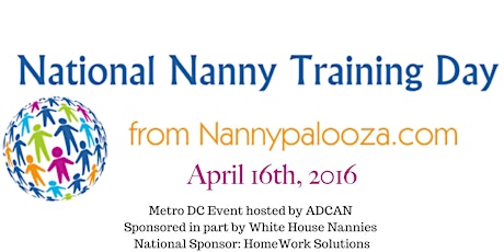 2016 Metro DC National Nanny Training Day primary image