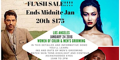 LOS ANGELES FLASH SALE!!!!! Men's Grooming and WOC ENDS JAN 20th primary image