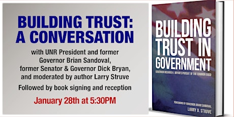 Building Trust in Government: A Conversation & Book Signing tickets