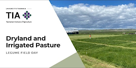 Dryland & Irrigated Pasture Legume Field Day primary image