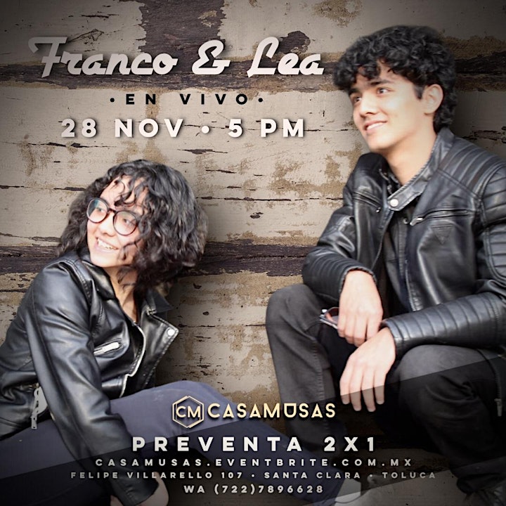 
		Imagen de FRANCO & LEA • En vivo
