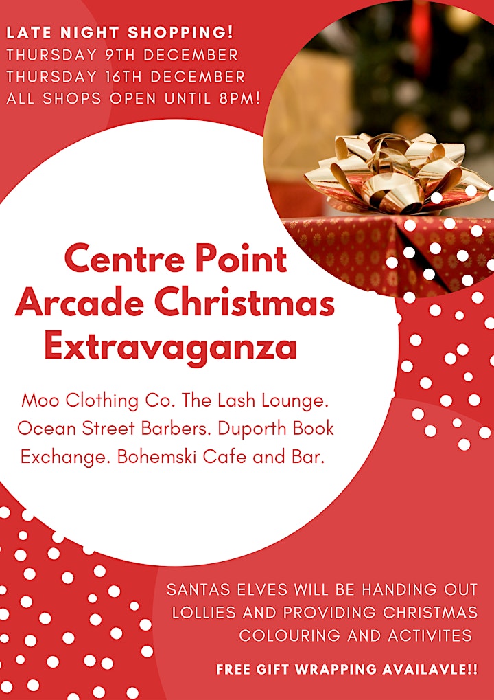 
		Centre Point Arcade Christmas Exravaganza image
