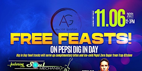 Feast Free at Pepsi Dig in Day--FREE FOOD, FREE CONCERT, FREE EVENT primary image