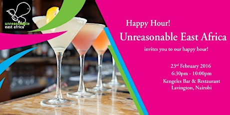 Unreasonable East Africa Happy Hour during Sankalp Nairobi Forum primary image