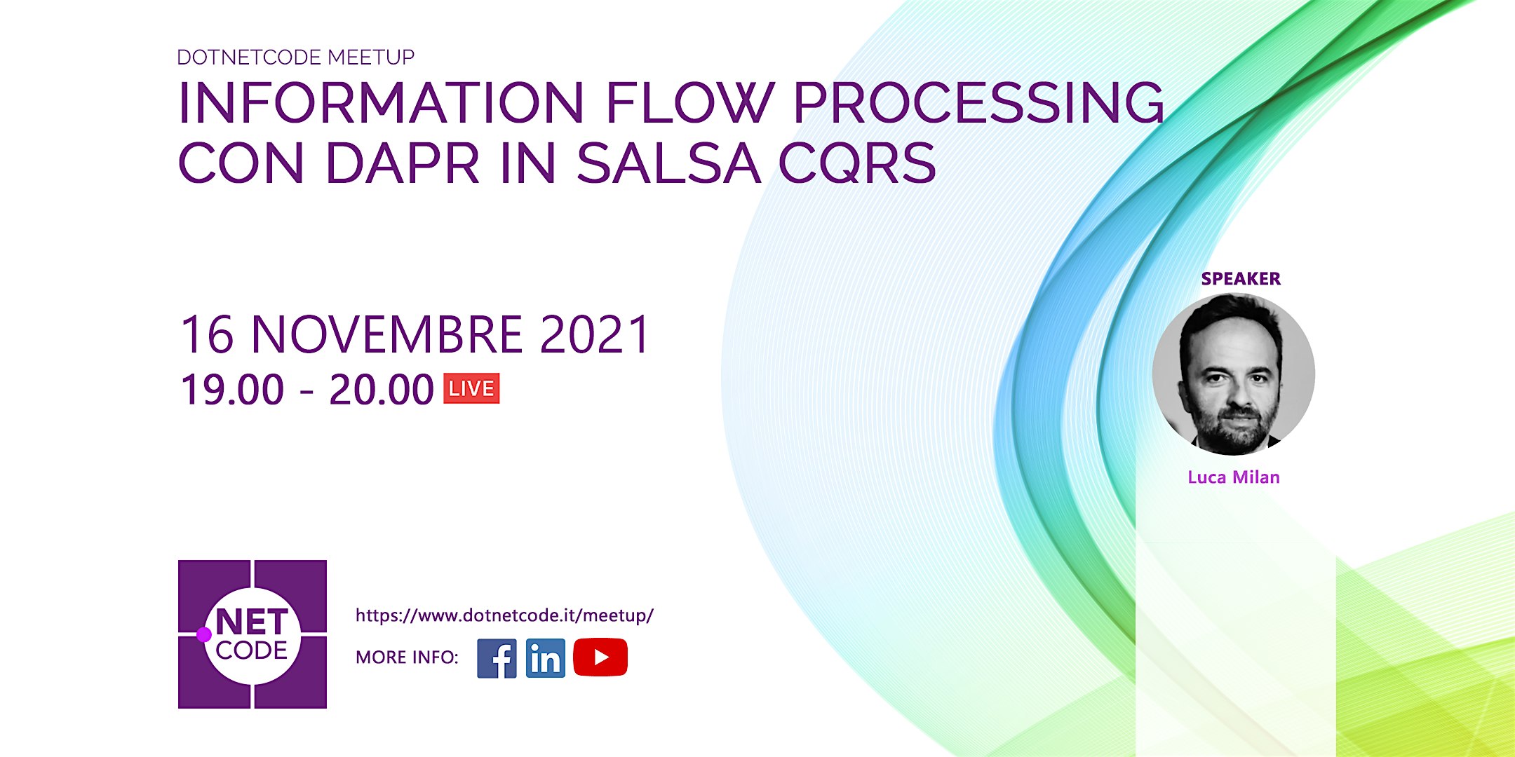 Meetup: Information Flow Processing con Dapr in salsa CQRS