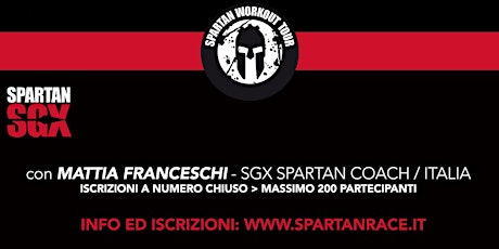 Immagine principale di Spartan Workout Tour Italia - Torino 