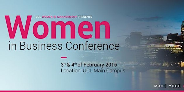UCL Women in Business Conference