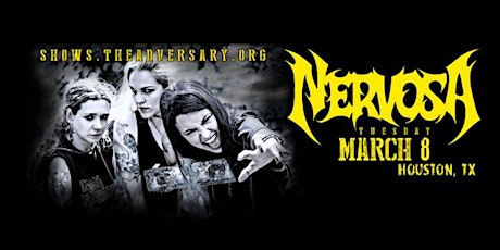 NERVOSA [Brazil] / SUSPENDED [NM] / SATURNATAS / MALEVOLENT FORCE primary image