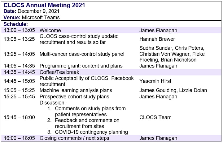 
		CLOCS Annual Meeting 2021 image
