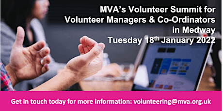 MVA Volunteer Meeting For Volunteer Managers & Co-ordinators in Medway tickets