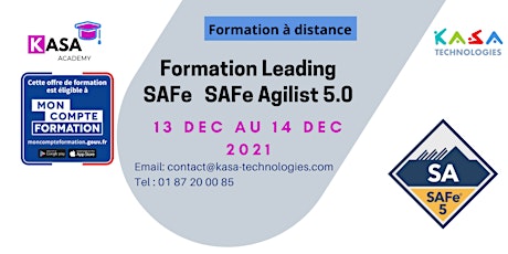 Image principale de Formation Leading SAFe - Safe Agilist