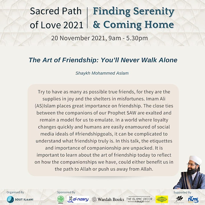 Sacred Path of Love: Finding Serenity & Coming Home image