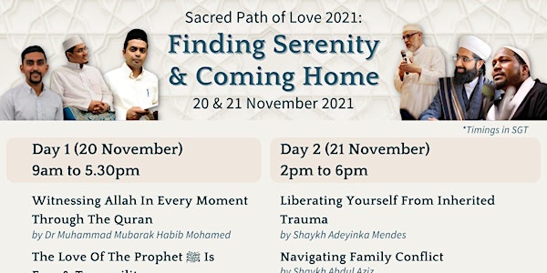 Sacred Path of Love: Finding Serenity & Coming Home