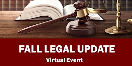 POSTPONED - SMA Fall Legal Update (Webinar) primary image
