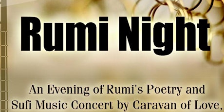 Rumi Night: A Night of Sufi Music Set to Poetry of Rumi primary image
