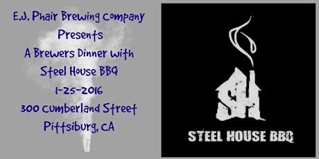 E.J. Phair Brewers Dinner with Steel House BBQ primary image