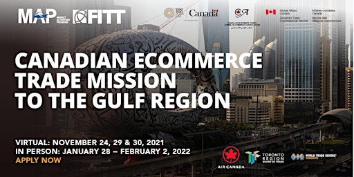 Primaire afbeelding van Ecommerce Trade Mission to the Gulf Region