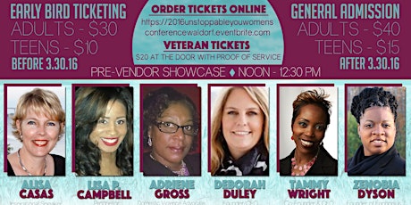 2016 Second Annual Unstoppable You Women's Conference-Waldorf, MD primary image