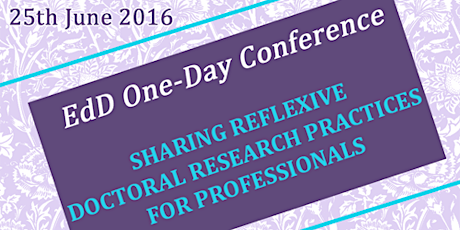 EdD One-Day Conference 2016 primary image