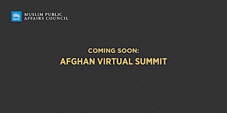 Imagem principal do evento Afghan Virtual Summit