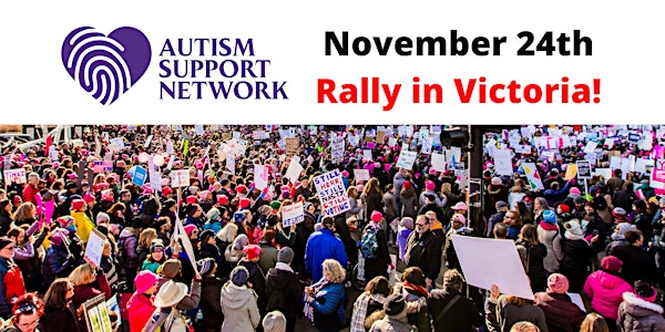 Rally in Victoria with the ASN