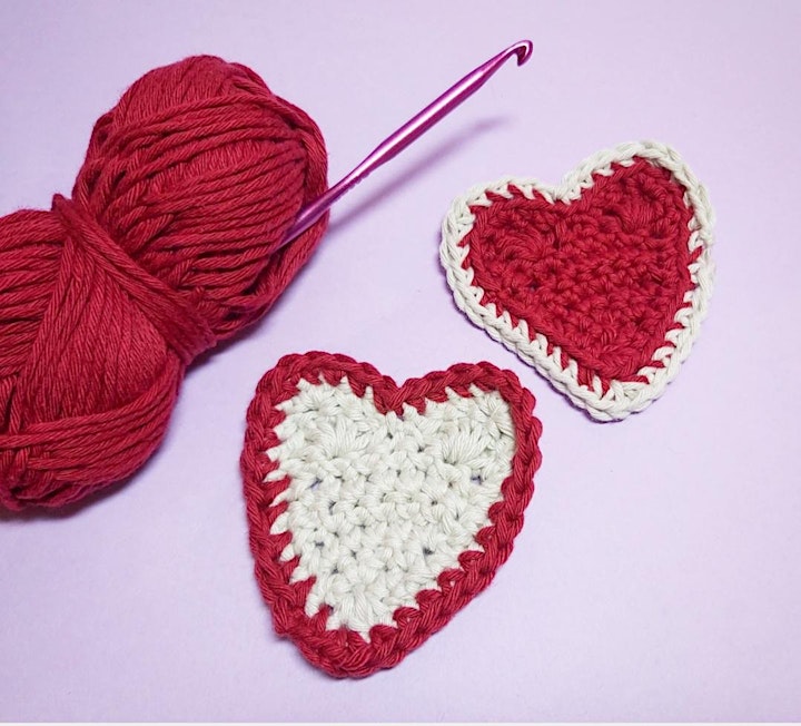 Crochet Club! ONLINE - Crochet Hearts image