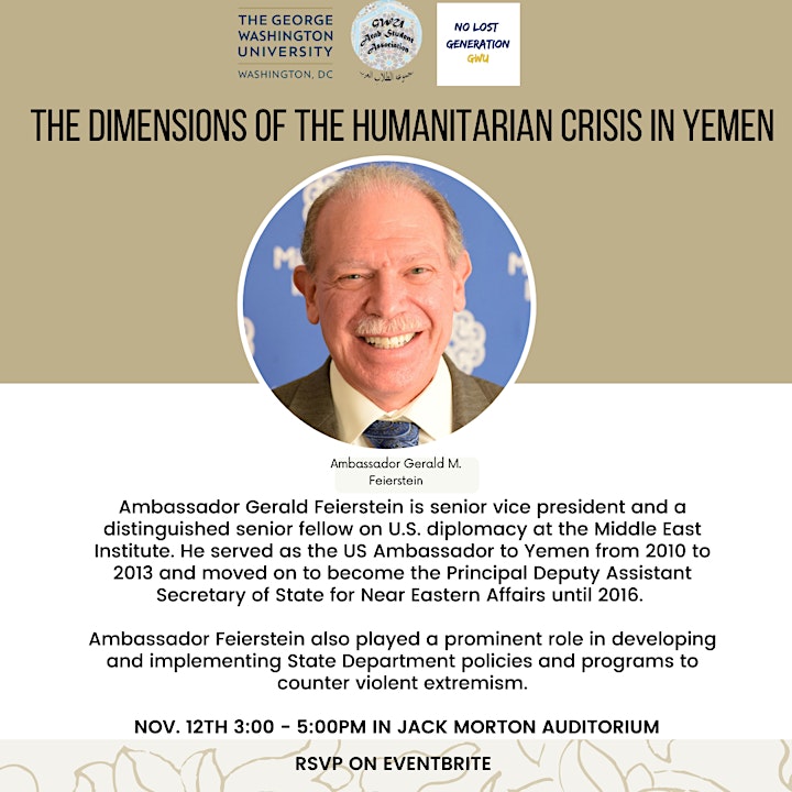 
		The Dimensions of the Humanitarian Crisis in Yemen: Ambassador Al-Yamani image
