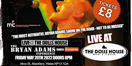 The Bryan Adams Experience tickets