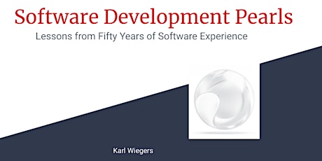 Software Development Pearls